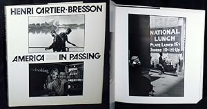 Bild des Verkufers fr America in passing. Indroduction by Gilles MORA (translated from the French by Jaquline TAYLOR). Designed by Robert DELPIRE. zum Verkauf von Antiquariat Lcker