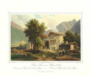 Imagen del vendedor de Malerische Ansichten von Sd- u. Nord-Tirol. Nach der Natur gezeichnet von F[riedrich] Wrthle, in Stahl gestochen von denselben u. Andern, nebst erklrenden Texten; begonnen von J[oseph Friedrich] Lentner, Ludwig Strub u. Georg Mayr. a la venta por Antiquariat Lcker