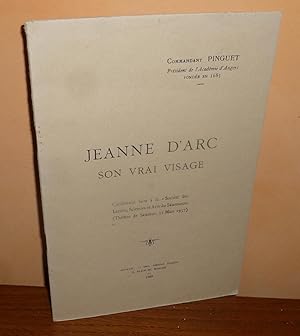 Jeanne d'Arc son vrai visage. Saumur. 1958.