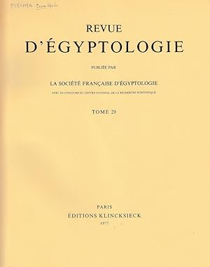 Bild des Verkufers fr Encore Sh3.sn (RdE 24. 64-71). (Revue d'gyptologie). zum Verkauf von Librarium of The Hague