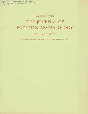Seller image for Noch einmal Osiris-Lunus. [BOUND WITH:] The Striding Bronze Figure of Osiris-I'ah at Lyon. (The Journal of Egyptian Archaeology). for sale by Librarium of The Hague
