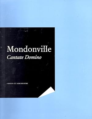 Seller image for Jean- Joseph Cassanea de Mondonville 1711-1772 Cantate Domino for sale by Book Booth