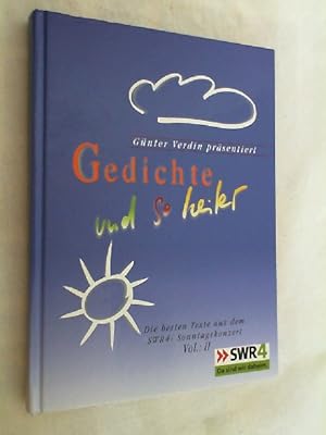 Günter Verdin präsentiert Gedichte und so heiter; Teil: Vol. 2.