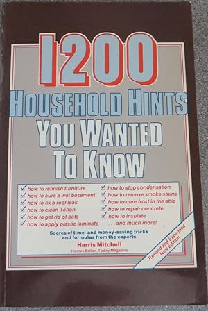 1200 Household Hints You Wanted To Know