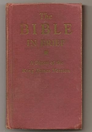 Seller image for The Bible In Brief for sale by Alan Newby