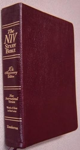 The NIV Study Bible, New International Version, 10th Anniversary Edition, Thumb-Indexed