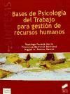 Seller image for Bases de psicologa del trabajo para gestin de recursos humanos for sale by AG Library