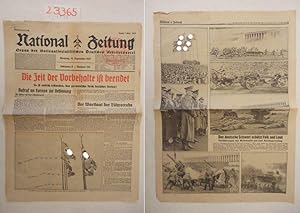 Bild des Verkufers fr National-Zeitung. Organ der Nationalsozialistischen Deutschen Arbeiterpartei. Dienstag, 14. September 1937 / Jahrgang 8, Nummer 254 * Ausgabe V (Wesel-Rees) Dieses Buch wird von uns nur zur staatsbrgerlichen Aufklrung und zur Abwehr verfassungswidriger Bestrebungen angeboten (86 StGB) zum Verkauf von Galerie fr gegenstndliche Kunst