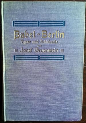 Seller image for Babel-Berlin. Typen und Schicksale. for sale by buch-radel