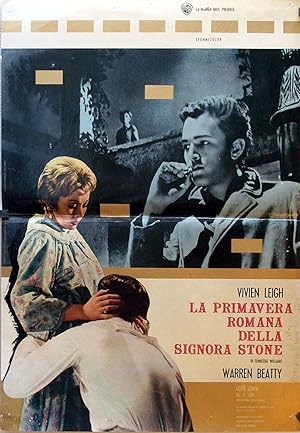 Seller image for LA PRIMAVERA ROMANA DELLA SIGNORA STONE - 1961Dir: JOSE QUINTEROCast: VIVIEN LEIGHWARREN BEATTYJILL ST. JOHNCORAL BROWNELOTTE LENYAJEREMY SPENSERITALIAFB. 18 x 26 INCHES. 46 x 67 CM.PLEASE CHECK THE PICTURE FOR CONDITION for sale by ORIGINAL LOBBY CARD