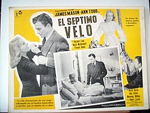 Imagen del vendedor de EL SEPTIMO VELO - 1945Dir: COMPTON BENNETCast: JAMES MASONANN TODDMEXICOL.C.- 31 x 41-Cms.-13 x 16 IN.PLEASE CHECK THE PICTURE FOR CONDITION a la venta por ORIGINAL LOBBY CARD