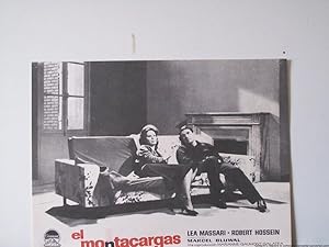 Seller image for EL MONTACARGAS - 1962Dir: MARCEL BLUWALCast: ROBERT HOSSEINLEA MASSARIESPA?A24,2 x 19,2 Cm.-10 x 8 INCHESPLEASE CHECK THE PICTURE FOR CONDITION for sale by ORIGINAL LOBBY CARD