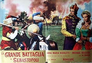 Seller image for LA GRANDE BATTAGLIA DI SEBASTOPOLI - 1965Dir: Mircea DraganCast: ANNA MARIA NICOLETTIMICHAEL BOGARDEITALIAFB. 18 x 26 INCHES. 46 x 67 CM.PLEASE CHECK THE PICTURE FOR CONDITION for sale by ORIGINAL LOBBY CARD