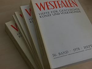 Westfalen. Hefte für Geschichte Kunst und Volkskunde. 9 Bde. Mitteilung des Vereins für Geschicht...
