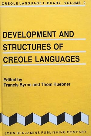 Immagine del venditore per Development and Structures of Creole Languages: Essays in Honor of Derek Bickerton (Creole Language Library) venduto da School Haus Books