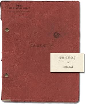 The Shrike (Original screenplay for the 1952 play, Van Heflin's copy)