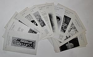 Imprint The Print Council of Australia Newsletter Complete Run 1966 - 1972 Volume One Number One ...