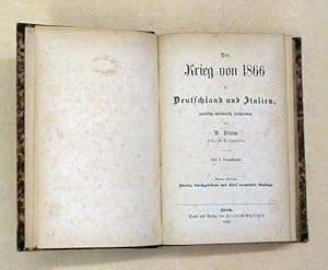 Bild des Verkufers fr Der Krieg von 1866 in Deutschland und Italien, politisch-militrisch beschrieben. zum Verkauf von antiquariat peter petrej - Bibliopolium AG