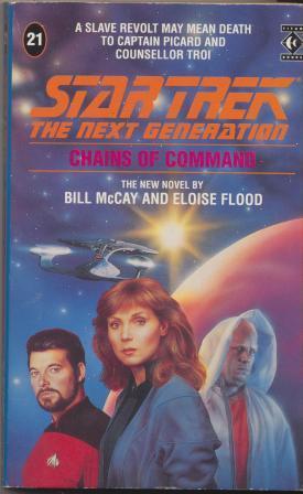 Imagen del vendedor de STAR TREK - Chains of Command a la venta por Fantastic Literature Limited