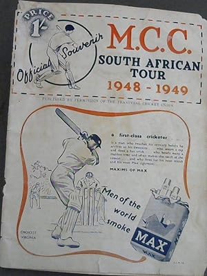 MCC South African Tour 1948-1949 Official Souvenir