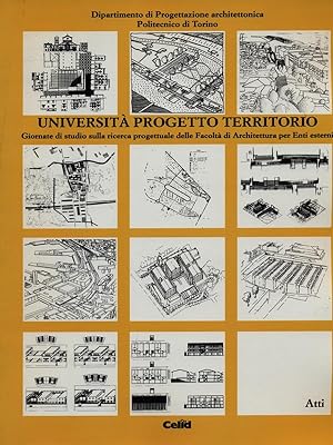 Bild des Verkufers fr Universita' progetto territorio zum Verkauf von Librodifaccia