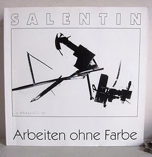 Hans Salentin - Arbeiten ohne Farbe - signiert mit Widmung
