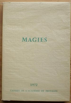 Cahiers de l'Académie de Bretagne - 1972 - Magies