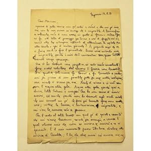 Letter from Arrigo Benedetti to Mino Maccari