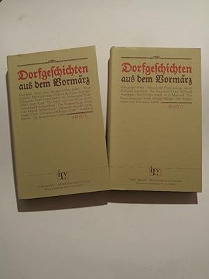 Bild des Verkufers fr Dorfgeschichten aus dem Vormrz. Auswahl in zwei Bnden zum Verkauf von ANTIQUARIAT Franke BRUDDENBOOKS