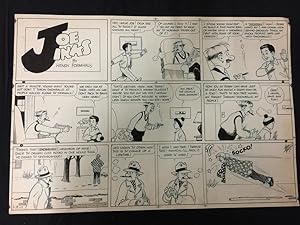 Joe Jinks Sunday Newspaper Original Comic Strip Art Herny Formhals 1/19/47