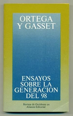 Imagen del vendedor de ENSAYOS SOBRE LA GENERACION DEL 98 a la venta por Ducable Libros