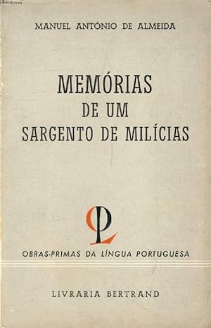 Seller image for MEMORIAS DE UM SARGENTO DE MILICIAS for sale by Le-Livre