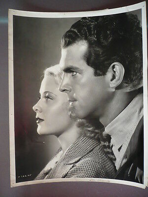 PHOTO VINTAGE SCREENS LOVERS MARY CARLISLE ET FRED MACMURAY 1940