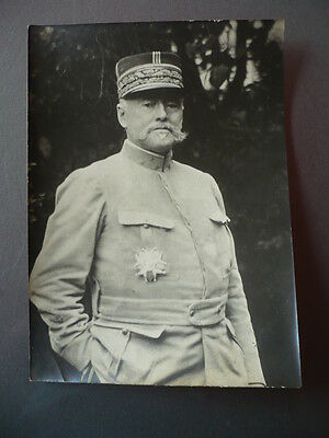 GENERAL AUGUSTIN GERARD PHOTOGRAPHIE ANCIENNE VERS 1920