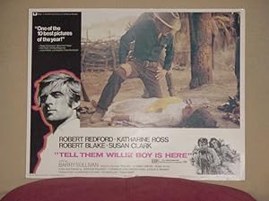 Seller image for TELL THEM WILLIE BOY IS HERE LOBBYCARD#6-ROBERT REDFORD VG for sale by DTA Collectibles