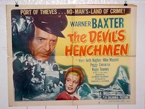 DEVIL'S HENCHMEN-1949-NOIR CRIME-HALF SHEET G