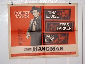 HANGMAN-1959-FILM NOIR WESTERN-HALF SHEET VG/FN