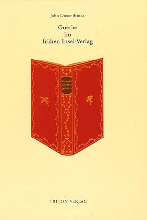 Image du vendeur pour Goethe im frhen Insel-Verlag mis en vente par primatexxt Buchversand