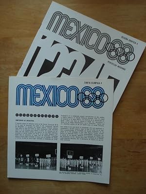 Mexico 68 - Carta Olimpica 4 / Resena Grafica 4