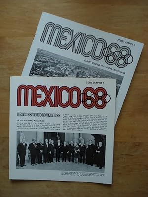 Mexico 68 - Carta Olimpica 5 / Resena Grafica 5