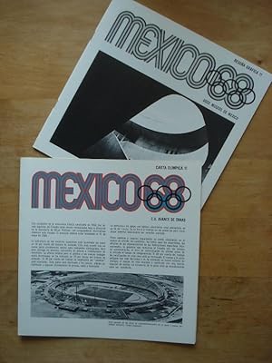 Mexico 68 - Carta Olimpica 11 / Resena Grafica 11