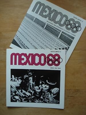 Mexico 68 - Carta Olimpica 12 / Resena Grafica 12