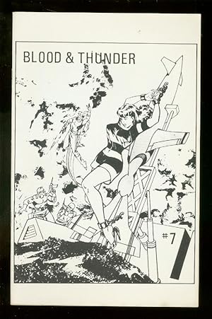 BLOOD AND THUNDER FANZINE #7 1967-ORIGINAL COMIC STRIPS FN/VF