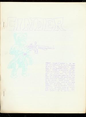 CINDER-RARE SCIENCE FICTION FANZINE #7-MENTIONS DON THO FN
