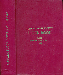 Imagen del vendedor de The Suffolk Sheep Flock Book. Volume 98. Rams No 56499 to 58167 a la venta por Barter Books Ltd