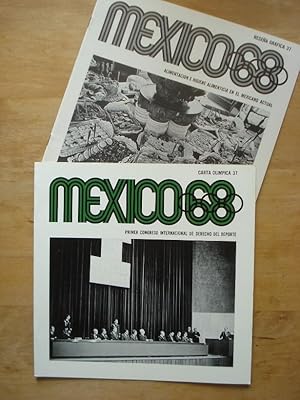 Mexico 68 - Carta Olimpica 37 / Resena Grafica 37