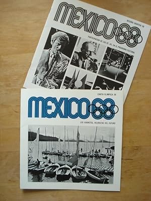 Mexico 68 - Carta Olimpica 38 / Resena Grafica 38