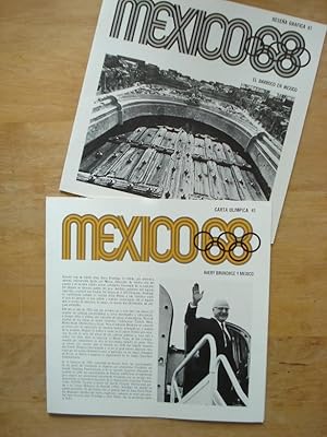 Mexico 68 - Carta Olimpica 41 / Resena Grafica 41