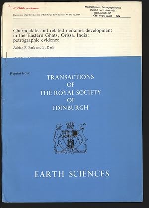 Charnockite and related neosome development in the Eastern Ghats, Orissa, India: petrographic evi...