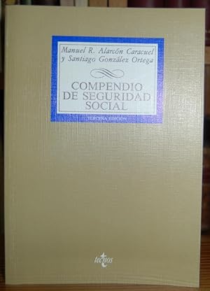 Imagen del vendedor de COMPENDIO DE SEGURIDAD SOCIAL. Tercera edicin a la venta por Fbula Libros (Librera Jimnez-Bravo)